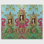 Romantic Marie Antoinette Cadeaupapier (Vlak)