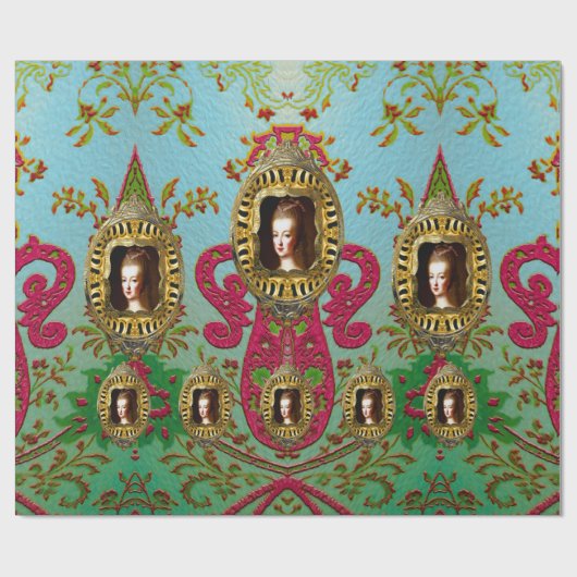 Romantic Marie Antoinette Cadeaupapier (Vlak)