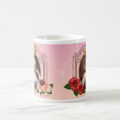 Romantic Marie Antoinette Mug Pink マグカップ Koffiemok (Center)