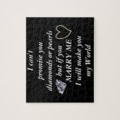 Romantic Marry Me Poem Legpuzzel (Verticaal)