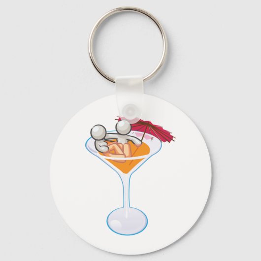 Romantic Martini Sleutelhanger (Voorkant)
