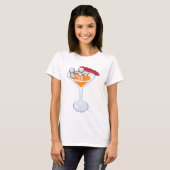 Romantic Martini T-shirt (Voorkant volledig)