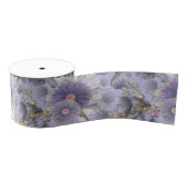 Romantic Mauve Wattle & Eucalyptus Grosgrain Lint (Spoel)