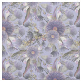 Romantic Mauve Wattle & Eucalyptus Stof (Swatch)