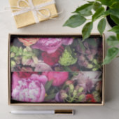 Romantic Meerkleurige Floral  Tissuepapier (Geschenk)