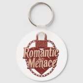 "Romantic Menace" with Edgy Heart Lock Sleutelhanger (Voorkant)