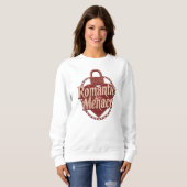 "Romantic Menace" with Edgy Heart Lock Trui (Voorkant volledig)