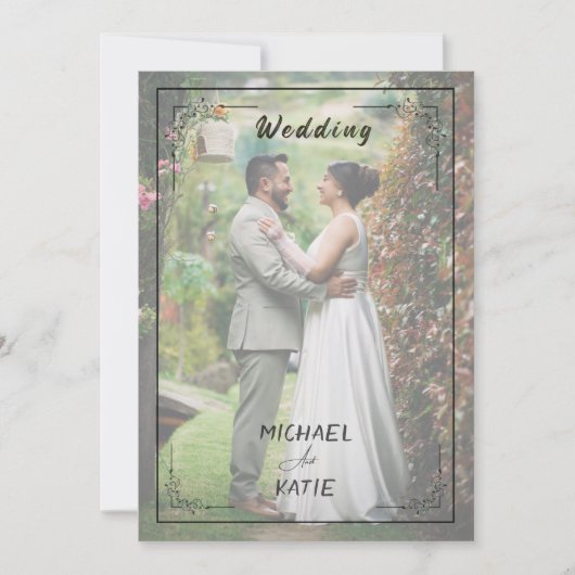 Romantic Minimalist Wedding | Clean Lines & White Kaart (Voorkant)