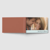 Romantic Mint Green Photo Gastenboek (Volledig)
