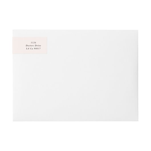 Romantic Modern Flower Floral Wedding (Voorkant)