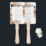 Romantic Modern Flower Floral Wedding Handwaaier<br><div class="desc">Een klassiek elegant ontwerp gemoderniseerd met tekst en de plaatsing van de Antiek moderne, geïnspireerde bloemen voor een fantastische romantische of zelfs bohemische bruiloft. floralen. De Stem Boho bruiloft om de Hand Fan te versieren. Moderne klassieke floralen. Stijlvolle, klassieke bruiloft met een modernistische touwtje van Phrosne Ras Design - Elegant...</div>