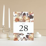 Romantic Modern Flower Floral Wedding Kaart<br><div class="desc">Een klassiek elegant ontwerp gemoderniseerd met nummer en de plaatsing van de Antiek moderne, geïnspireerde bloemen voor een fantastische romantische of zelfs bohemische bruiloft. floralen. Stylish Boho bruiloft om de tabelnummers te versieren. Moderne klassieke floralen Stijlvolle klassieke bruiloft met deze verdraaiing van het modernisme door Phrosne Ras Design - De...</div>