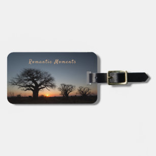 Romantic Moments Sunset Sacred Baobabs Bagagelabel
