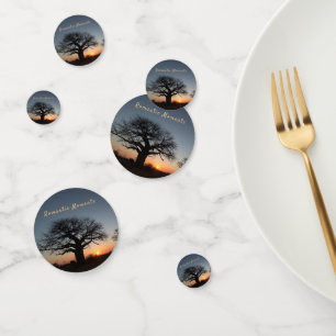 Romantic Moments Sunset Sacred Baobabs Confetti
