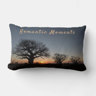 Romantic Moments Sunset Sacred Baobabs Kussen