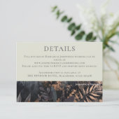 Romantic moody details bijlage kaart (Staand voorkant)