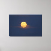 Romantic Moonlight Waterverf Originele Kunst Canvas Afdruk (Voorkant)