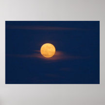 Romantic Moonlight Waterverf Originele Kunst