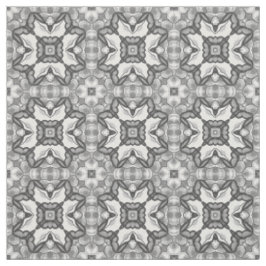 Romantic Moroccan Abstract Floral Tile Pattern Stof