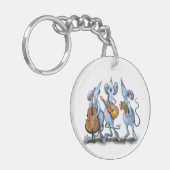 Romantic Mouse Band Sleutelhanger Gift Fun (Voorkant Links)