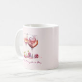 Romantic Mug – You Complete Me Quote Koffiemok (Voorkant links)