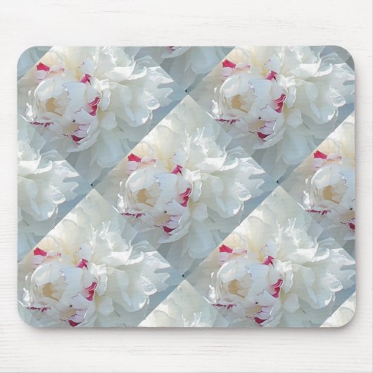 Romantic Multi Peony Mousepad Muismat (Voorkant)