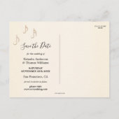 Romantic Muziek die het Briefkaart van de Datum sp (Achterkant)