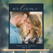 Romantic Navy Classic Photo Acryl Bord (Neutraal)