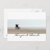 Romantic Newport Beach Briefkaart (Voorkant / Achterkant)