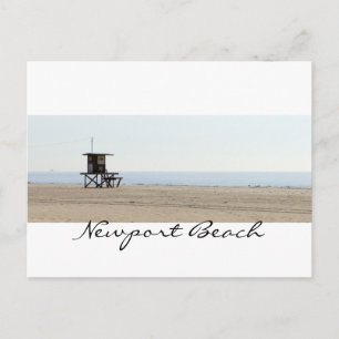 Romantic Newport Beach Briefkaart
