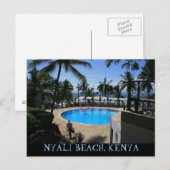 Romantic Nyali Beach, Mombasa Coast Kenya Briefkaa Briefkaart (Voorkant / Achterkant)