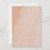 Romantic Ocean Beach Seaside Summer Sand Wedding Save The Date (Achterkant)