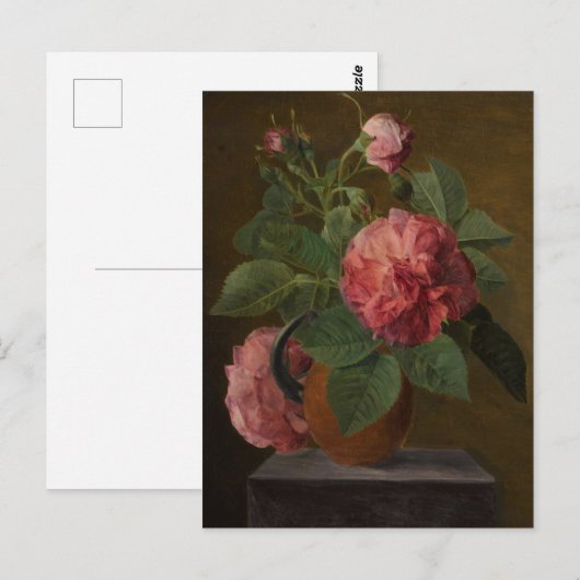Romantic Old English Roses Briefkaart (Voorkant / Achterkant)