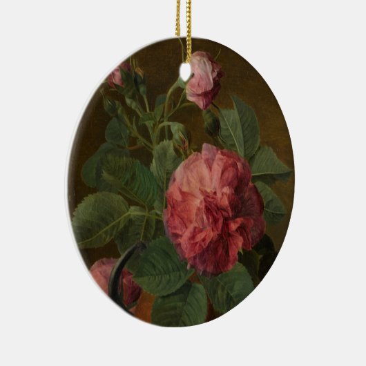 Romantic Old English Roses Keramisch Ornament (Rechts)