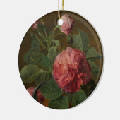 Romantic Old English Roses Keramisch Ornament (Links)