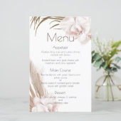 Romantic Orchids en Pampas Grass (Staand voorkant)