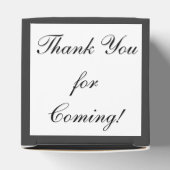 Romantic Paris Eiffel Tower bruiloft Bedankdoosjes (Bovenkant)