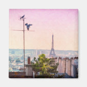 Romantic Paris Eiffel Tower Magnet (Voorkant)