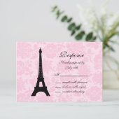 Romantic Paris RSVP (Staand voorkant)