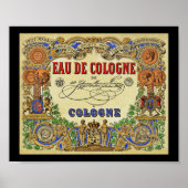 Romantic Parisian Perfume 1868 Poster (Voorkant)