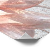 Romantic Pastel Floral Illustration – Modern Wall Poster (Hoek)