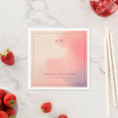Romantic Pastel Watercolor Gradient Servet (Insitu)