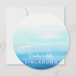 Romantic Pastels Invitaties vol kleur Kaart