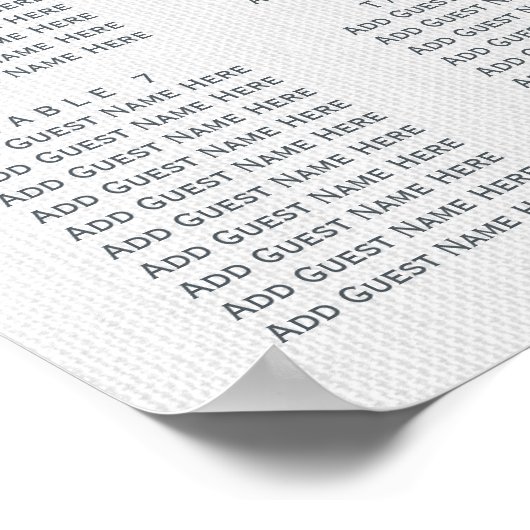 Romantic Peach en White Floral Peonies Poster (Hoek)