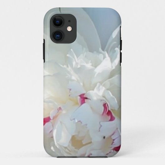 Romantic Peony iPhone 5 Barely Daar Hoesje (Achterkant)