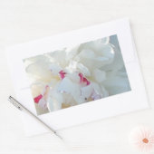 Romantic Peony Rectangle Sticker (Envelop)