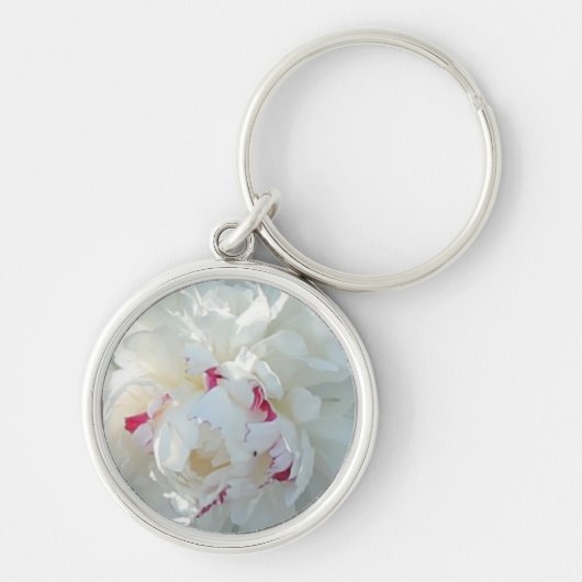 Romantic Peony Sleutelhanger (Voorkant)
