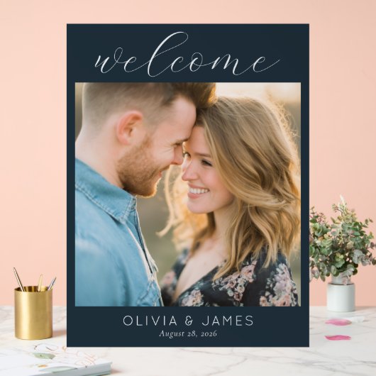 Romantic Photo Acryl Bord (Huwelijk)