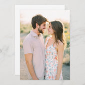 Romantic Photo Kaart (Voorkant / Achterkant)