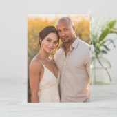 Romantic Photo Kaart (Staand voorkant)